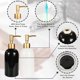 thumbnail image 3 of Hand Soap Dispenser for Kitchen Sink, White Simple Shampoo and Conditioner Dispenser for Bathroom, 3 of 5
