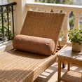 thumbnail image 6 of Linen Lumbar Support Pillow, Rectangular Decorative Throw Cushion, 15x6 inch Sofa Bed Couch Accent, 6 of 6
