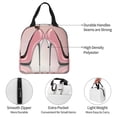 thumbnail image 2 of Kdxio High Heel Shoes Butterfly Print Insulated Lunch Bag,Reusable Tote Lunch Box for Women Men,Leakproof Cooler Lunch Bags for Work Office Travel Picnic, 2 of 6
