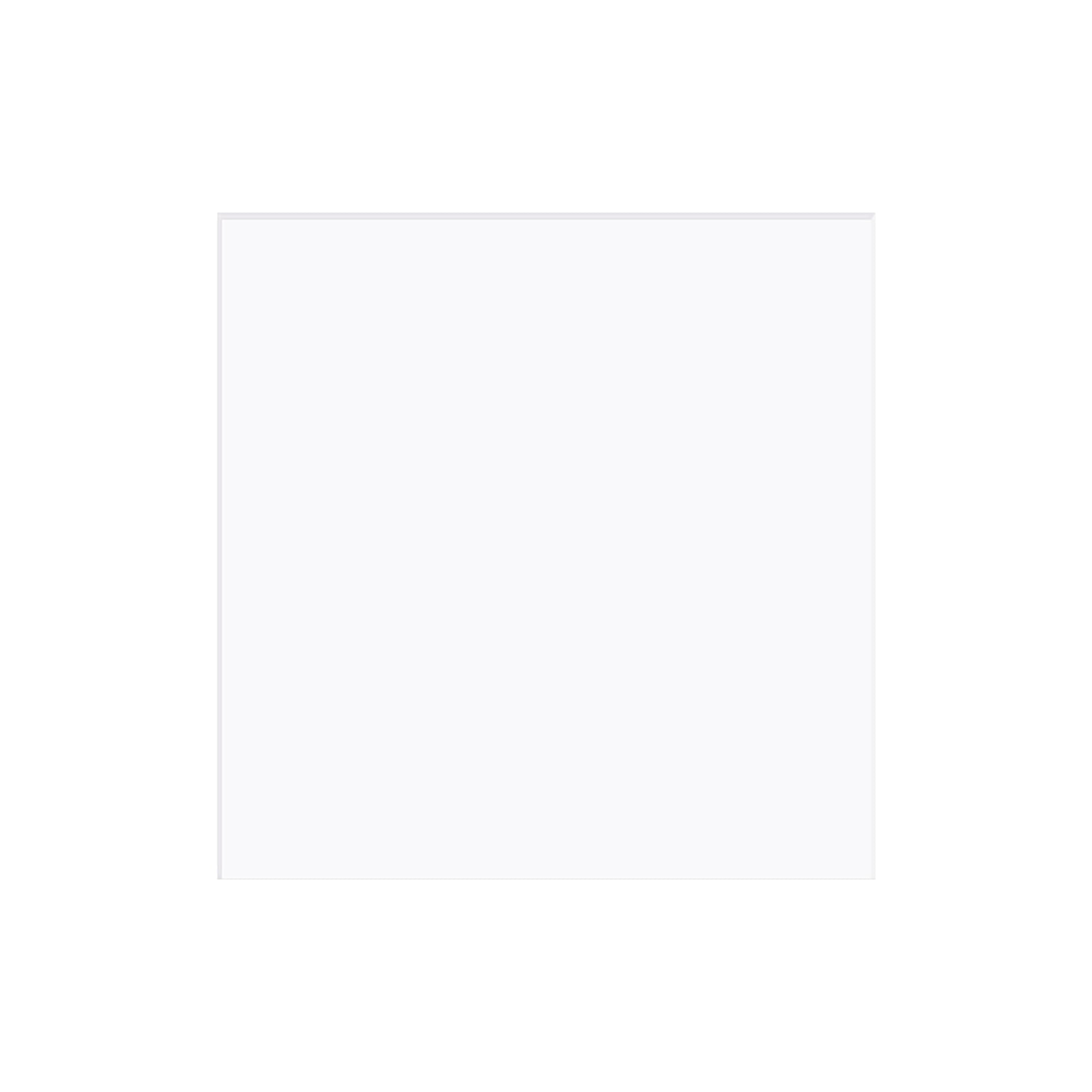 White Cast Acrylic Sheet,2mm Thick,10' x 10',Plastic Board for Picture Frames, Sign Holders(25cm x 25cm)