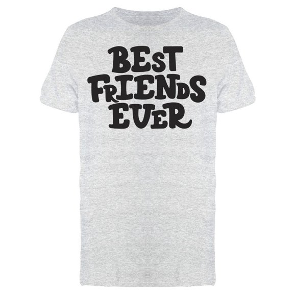 Hand Sketch Best Friends Ever Tee Men's -Image by Shutterstock