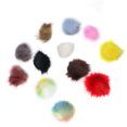thumbnail image 4 of Fyearfly Llavero De Pompones para Manualidades, 12 Uds., Pompones para Manualidades, Colores Brillantes, Bolas De Pompones Suaves Y Esponjosas para Sombreros De Punto, Bolsos, Decoración De Llaveros, 4 of 5