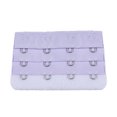 thumbnail image 1 of Extension Strap Bra Extenders Buckle 4 Hook Breathable Practical Accessories Adjustable Replacement 3 Rows Underwear white purple, 1 of 5