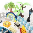 thumbnail image 1 of IFANLANDOR 105 Pcs Garden Mini Accessories Set in Mediterranean Style for DIY Projects and Miniature Gardens, 1 of 8