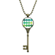 thumbnail image 1 of Hojas verdes patron enchufe Cable de carga Llavero Collar Colgante Bandeja Cadena Embellecida Unbranded M, 1 of 3