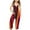 Red, variant on Odeerbi 5-14 Years Teen Girls Summer Jumpsuit Colorful Striped Camisole Romper Casual Overalls Bib Overall Pantss with Pockets