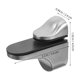 thumbnail image 2 of BESTYASH 2Ud Brackets Ajustables Para Estantes De Vidrio Y Madera Con Fijación En Pared Plata, 2 of 7