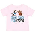 thumbnail image 3 of Inktastic Moo Moo I'm 2 with Cute Holstein Cows Boys or Girls Baby T-Shirt, 3 of 5