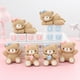 thumbnail image 1 of Adornos para tarta de cumpleaños con forma de oso rosa y azul para niño y niña, feliz primer cumpleaños, tarta para baby shower, fiesta temática de osos, revelación de género, 1 of 5