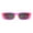 Pink Black, variant on Neon Pop Color Mod Square Rectangle Retro Sunglasses Pink Black