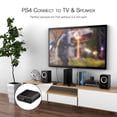thumbnail image 4 of Convertidor óptico de extractor de audio compatible con HDMI con indicador LED Full HD Proyector 3D Right / Full Channel Divisor electrónico Inevent EL018280-00B, 4 of 7