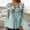 Multicolor, variant on EchfiProm Womens Slit Neck Tops Loose Shirts Fall Long Sleeve Blouse Pleated Graphic for Women