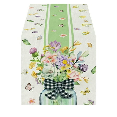 

Ongmies Room Decor Clearance Table Cloth Summer Table Cloth Summer Flower Restaurant Table Decoration Table Flag B