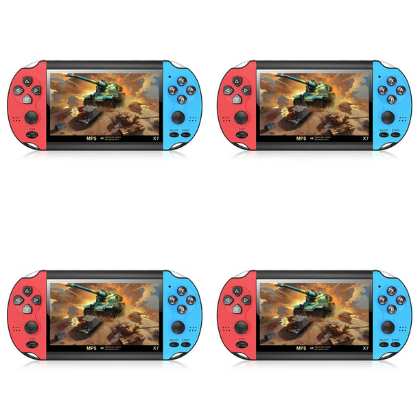 Reproductor Videojuegos Bolsillo X7 TV AV 8GB Envolvente 5.1 MP3 MP4