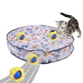 thumbnail image 1 of Funda de juguete para gatos de caza, capucha de caza, divertido juego de escondite para interior, juguete de simulación de caza para entrenamiento de gato de corazón, 1 of 8