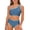 Sky Blue, variant on Girls Two Piece Girls Swimwear Young Girls Fit Coastal Beachwear Pools Summer Clothes