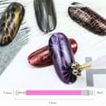 thumbnail image 3 of Double head magnetic pen plum blossom printing flower magnetic pen nail art, 3 of 5