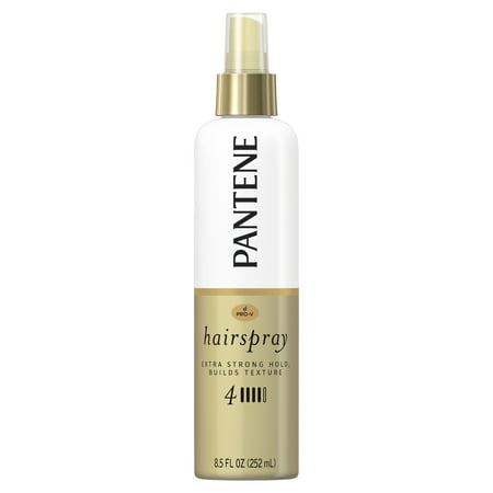 Control Hair Spray Aerosol - Pantene Pro-V Level 4 Extra Strong Hold Texture-Building Non-Aerosol Hairspray, 8.5 fl oz