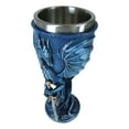 thumbnail image 6 of Ebros Ruth Thompson Dragon's Lair Sea Blade Drake 8oz Wine Goblet Chalice Cup, 6 of 8