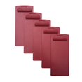 thumbnail image 1 of HERF Plastic Clipboard Use to Clip Menu or Storage Papers, 4x9in, 5-Pack (Red), 1 of 4
