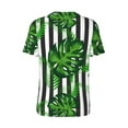 thumbnail image 3 of Balery Palm Greenery Baseball Jersey for Men Casual Button Down Shirts Short Sleeve Active Team Sports Uniform-XX-Large, 3 of 9
