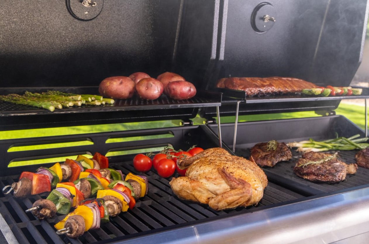 Buy Pit Boss Memphis 2 Ultimate 4in1 Gas & Charcoal Combo Grill with