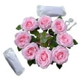 thumbnail image 2 of Decoración de flores delanteras de coche de boda BLESIY ramo de flores artificiales adorno DIY Flor Nupcial decoraciones de la boda del coche Rosa, 2 of 8