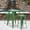 Green, variant on BizChair Commercial Grade 4 Pack 30" High Backless Copper Indoor-Outdoor Barstool