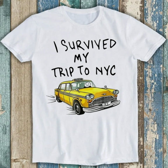 I Survived My Trip To NYC” Taxi Graphic Tee