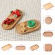 thumbnail image 3 of High Quality Tray Plate Food Dish Serving Dishes Wood Saucer Wooden Plate, 3 of 9