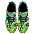thumbnail image 2 of Happy St Saint Patrick's Day Leprechaun Irish Shoes Sneakers Black Size 11, 2 of 7