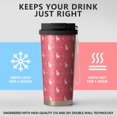 thumbnail image 7 of Christmas 18oz Double Drinking Coffee Mug – Vacuum Insulated Stainless Steel Travel Cup with Leakproof Lid, 316 Steel Thermos Tumbler for Hot & Cold Beverages, 7 of 7