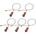 thumbnail image 2 of Miangastore 5pcs Ceiling Fan Pull Chain Fan Beaded Pull Chain Light Fixture Pulling Chain, 2 of 9