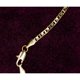 thumbnail image 2 of Cadena marinera de oro delimitada de 14 k con colgante de letra inicial, collar de Aria Jeweler, 2 of 5
