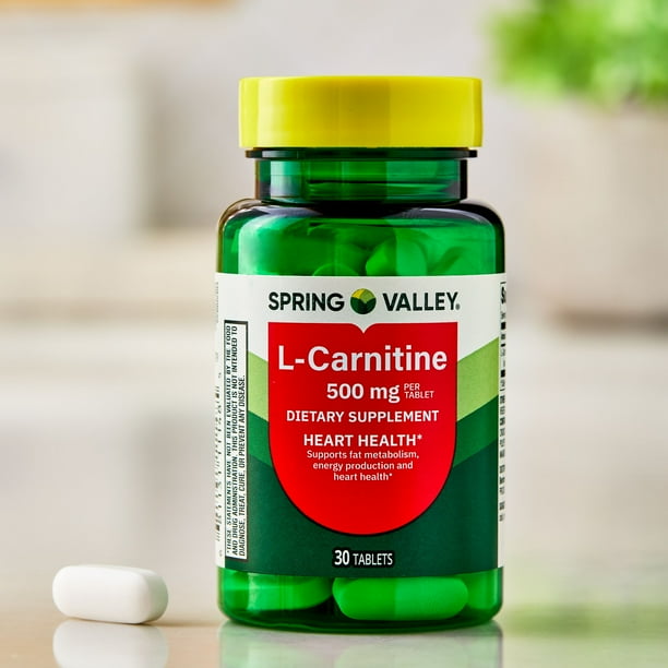 walmart l carnitine NOW Supplements, L-Carnitine 1,000 mg, Purest Form, Amino Acid, Fitness  Support* 100 Tablets