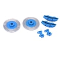 thumbnail image 2 of RC Aluminum Brake Discs, Rustproof Easy To Install RC Simulation Brake Discs For TRAXXAS TRX4 TRX6 ANGGREK Otros, 2 of 8