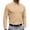 Beige, variant on Men's Quick Dry Golf Shirt Short Sleeve Breathable Lightweight Stretch Casual Sport Top Beige L