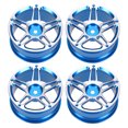 thumbnail image 1 of Metal Hub 4pcs 1.9 Inch 1/10 Drift Crawler Racing Car Accessories On-Road Metal Hub Parts (Type A Blue), 1 of 8