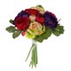 thumbnail image 1 of 13-cabeza Plantas Flor de Artificial Ramo Mano Decoración Novia Boda Sunnimix Flor de la boda, 1 of 7