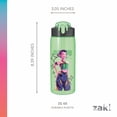 thumbnail image 6 of Zak Designs 25oz Park Water Bottle Green Zoey for Kids, 6 of 7