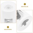thumbnail image 2 of Dispensador de pasta de dientes sin perforaciones, exprimidor de pasta de dientes de pared, soporte para pasta de dientes, color blanco, 2 of 5
