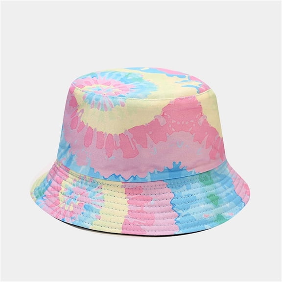 Packable Summer Cotton Sun Hat Bucket for Women Uv Protection Wide Brim Beach Gardening Travel Bucket Hats
