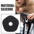 thumbnail image 3 of OULII 2Pcs Silicone Car Wiper Hole Protector Black Universal Windshield Wiper Arm Hole Cover Splashproof Durable, 3 of 8