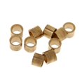 thumbnail image 1 of LOVIVER 2-4 Packung Brass Snooker Or Pool Cue Ferrules Billiards 1cm 2 Pcs, 1 of 7