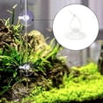 thumbnail image 3 of 60 Pcs Suction Cups with 100 Pcs Adjustable Zip Ties Removable PVC Sucker Pad and Nylon Cable Ties for Aquarium Fish Plants Home Window Glass Lights Hanging Organization, 3 of 7