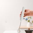 thumbnail image 2 of Rechargeable Handheld Milk Frother Set Electric Milk Mixer Wireless Coffee Blender Creamer Whisk Frothy Blend Egg Beater, 2 of 11