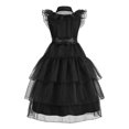thumbnail image 3 of Disfraz de baile de Halloween, exquisito disfraz negro, disfraz de cosplay, 3 of 6