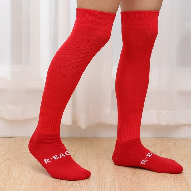 calcetas largas medias futbol mujer