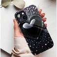 thumbnail image 5 of Sparkling Glitter Heart Phone Case Compatible with iPhone 11/12/13/14/15/16 (Pro Max/Plus) - Shimmering Romantic Design for Valentine’s Day & Daily Chic, 5 of 9