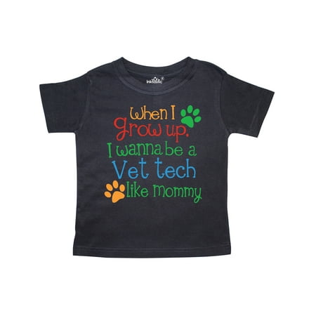 

Inktastic Vet Tech Veterinary Technician Like Mommy Gift Toddler Boy or Toddler Girl T-Shirt